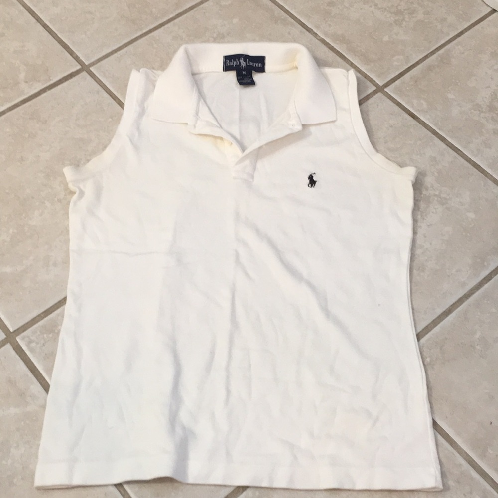 White Ralph Lauren Tank